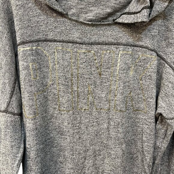 Victoria’s Secret PINK Hoodie Backless Gray Soft Cozy Size Large - Picture 4 of 7